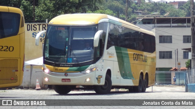 Empresa Gontijo de Transportes 19320 na cidade de Coronel Fabriciano, Minas Gerais, Brasil, por Jonatas Costa da Mata. Número da foto: #9105778.