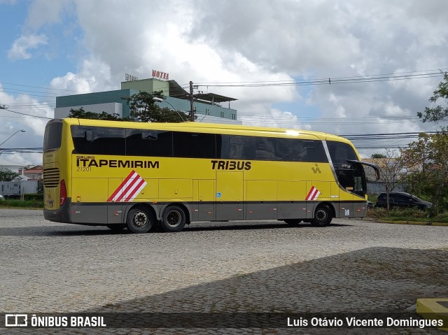 Viação Itapemirim 21201 na cidade de Campos dos Goytacazes, Rio de Janeiro, Brasil, por Luis Otávio Vicente Domingues. ID da foto: 9105576.