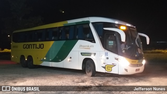 Empresa Gontijo de Transportes 18100 na cidade de Estância, Sergipe, Brasil, por Jefferson Nunes. ID da foto: 9105148.