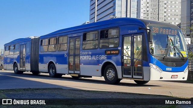 SOPAL - Sociedade de Ônibus Porto-Alegrense Ltda. 6806 na cidade de Porto Alegre, Rio Grande do Sul, Brasil, por Max Ramos. Número da foto: #9104409.
