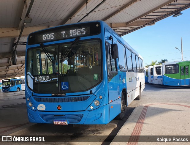 Viação Praia Sol 12251 na cidade de Vila Velha, Espírito Santo, Brasil, por Kaique Passos. Número da foto: #9104633.