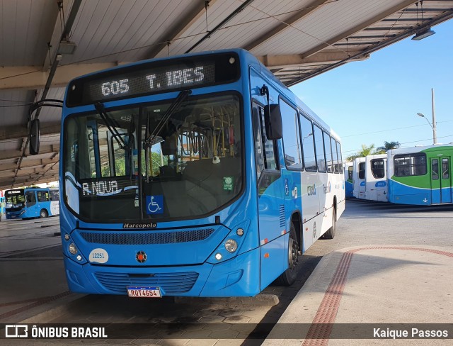 Viação Praia Sol 12251 na cidade de Vila Velha, Espírito Santo, Brasil, por Kaique Passos. ID da foto: 9104633.