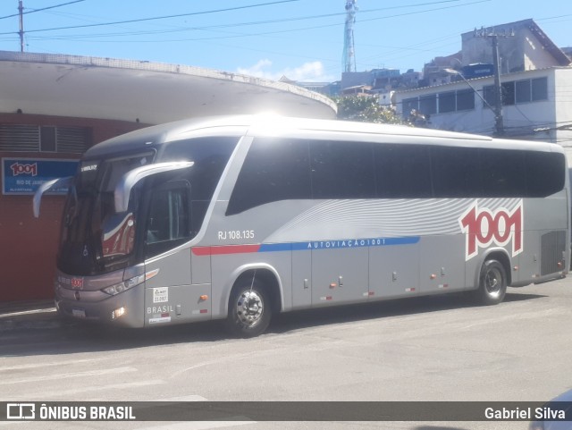 Auto Viação 1001 RJ 108.135 na cidade de Arraial do Cabo, Rio de Janeiro, Brasil, por Gabriel Silva. ID da foto: 9106864.