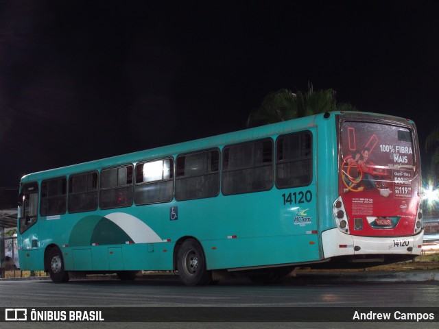 Solaris Transportes 14120 na cidade de Montes Claros, Minas Gerais, Brasil, por Andrew Campos. ID da foto: 9109583.