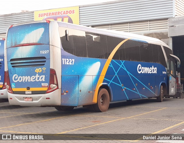 Viação Cometa 11227 na cidade de Itabirito, Minas Gerais, Brasil, por Daniel Junior Sena. ID da foto: 9107277.