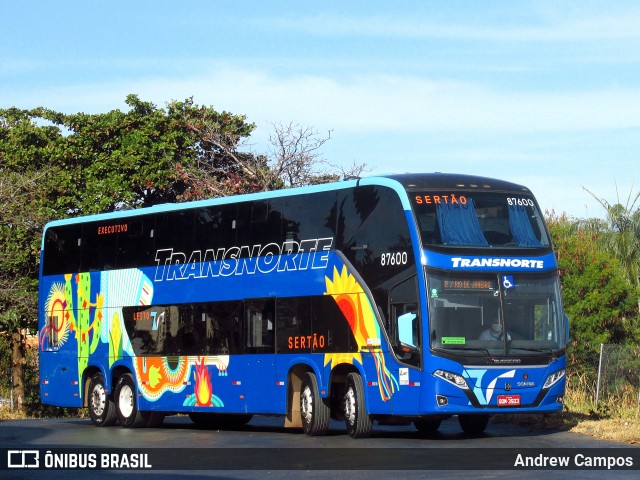 Transnorte - Transporte e Turismo Norte de Minas 87600 na cidade de Montes Claros, Minas Gerais, Brasil, por Andrew Campos. ID da foto: 9106783.