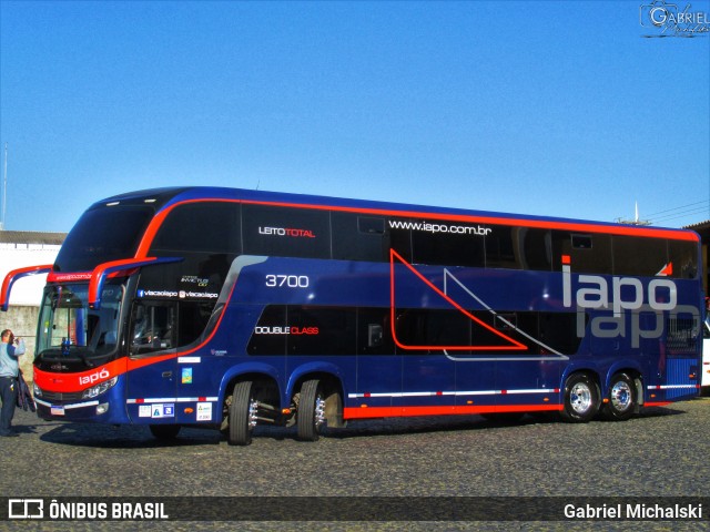 Viação Santana Iapó 3700 na cidade de Ponta Grossa, Paraná, Brasil, por Gabriel Michalski. Número da foto: #9108801.