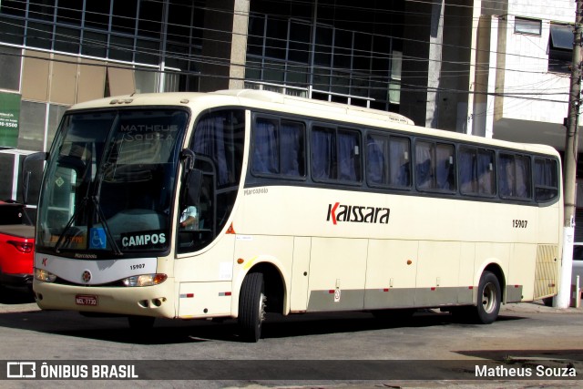 Kaissara - Viação Caiçara 15907 na cidade de Cachoeiro de Itapemirim, Espírito Santo, Brasil, por Matheus Souza. ID da foto: 9109475.