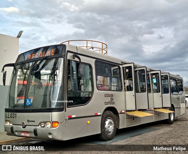 Araucária Transportes Coletivos LL031 na cidade de Curitiba, Paraná, Brasil, por Matheus Felipe. Número da foto: #9106986.