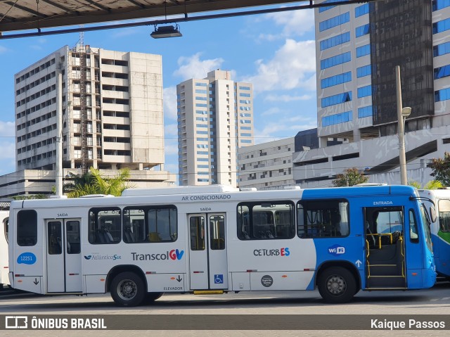 Viação Praia Sol 12251 na cidade de Vila Velha, Espírito Santo, Brasil, por Kaique Passos. Número da foto: #9107179.