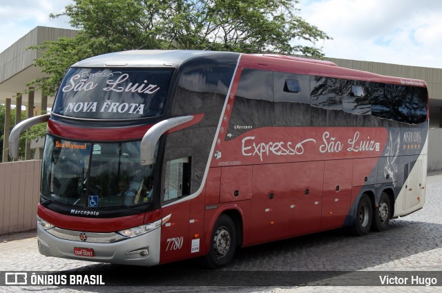 Expresso São Luiz 7780 na cidade de Caruaru, Pernambuco, Brasil, por Victor Hugo. Número da foto: #9107946.