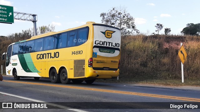 Empresa Gontijo de Transportes 14810 na cidade de Formiga, Minas Gerais, Brasil, por Diego Felipe. ID da foto: 9108621.