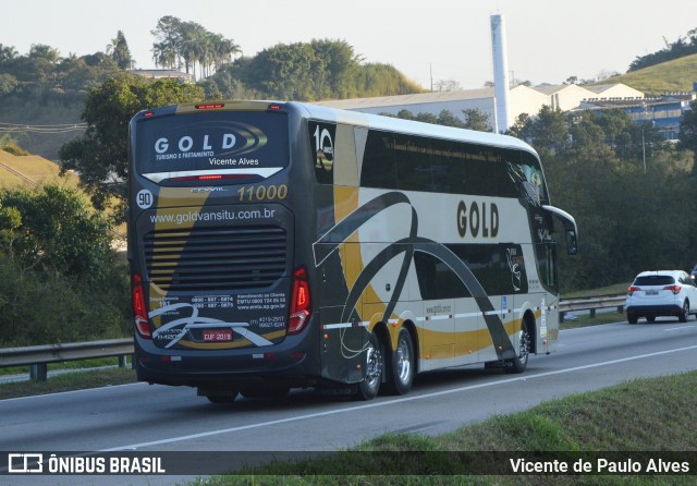 Gold Turismo e Fretamento 11000 na cidade de Santa Isabel, São Paulo, Brasil, por Vicente de Paulo Alves. ID da foto: 9107121.