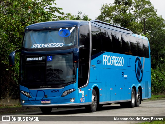 Auto Viação Progresso 6269 na cidade de Recife, Pernambuco, Brasil, por Alessandro de Bem Barros. ID da foto: 9107330.