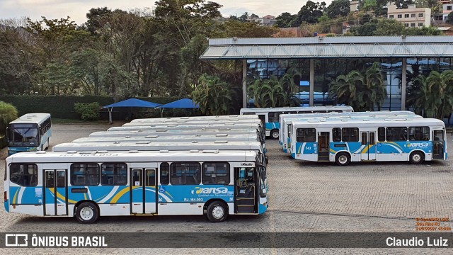 TRANSA - Transa Transporte Coletivo RJ.164.003 na cidade de Três Rios, Rio de Janeiro, Brasil, por Claudio Luiz. Número da foto: #9109729.