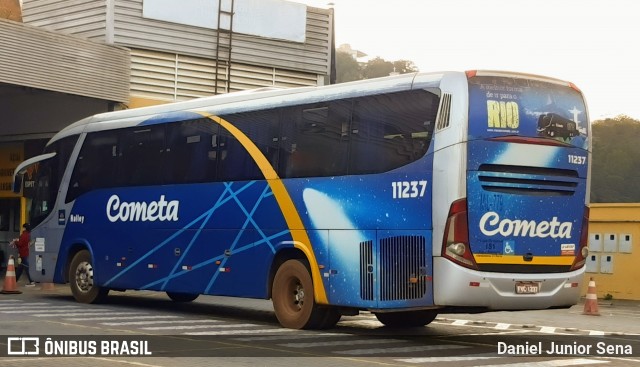 Viação Cometa 11237 na cidade de Itabirito, Minas Gerais, Brasil, por Daniel Junior Sena. ID da foto: 9107296.