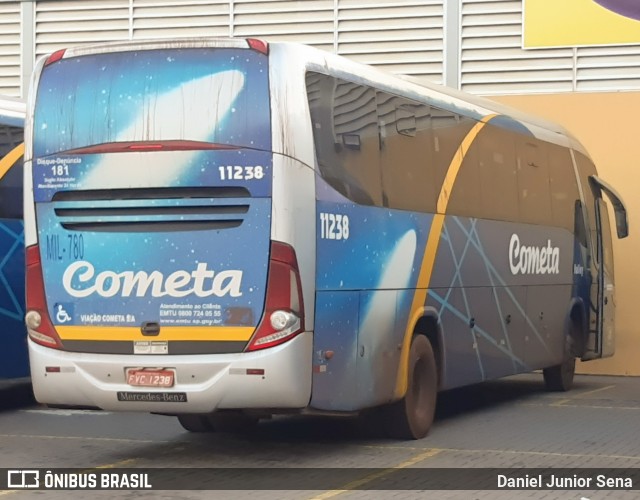 Viação Cometa 11238 na cidade de Itabirito, Minas Gerais, Brasil, por Daniel Junior Sena. Número da foto: #9107287.