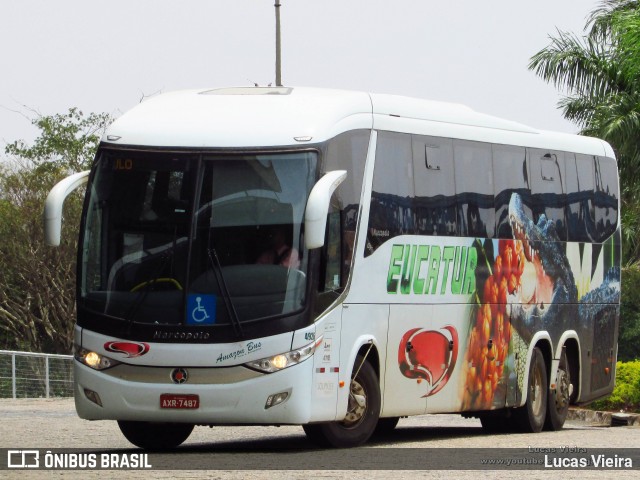 Eucatur - Empresa União Cascavel de Transportes e Turismo 4926 na cidade de Uberlândia, Minas Gerais, Brasil, por Lucas Vieira. ID da foto: 9111484.