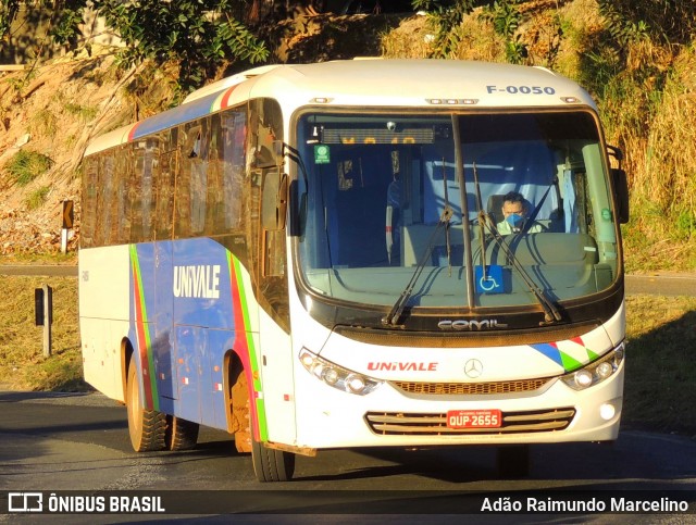 Univale Transportes F-0050 na cidade de Belo Horizonte, Minas Gerais, Brasil, por Adão Raimundo Marcelino. ID da foto: 9112163.