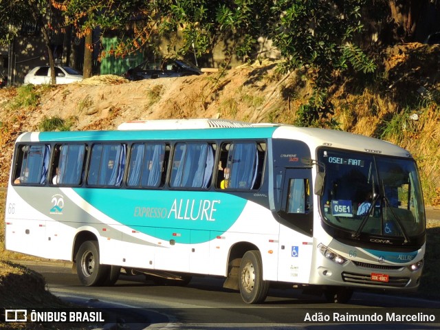 Expresso Allure 66 na cidade de Belo Horizonte, Minas Gerais, Brasil, por Adão Raimundo Marcelino. ID da foto: 9112153.