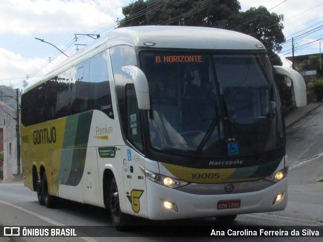 Empresa Gontijo de Transportes 19085 na cidade de Timóteo, Minas Gerais, Brasil, por Ana Carolina Ferreira da Silva. Número da foto: #9111834.