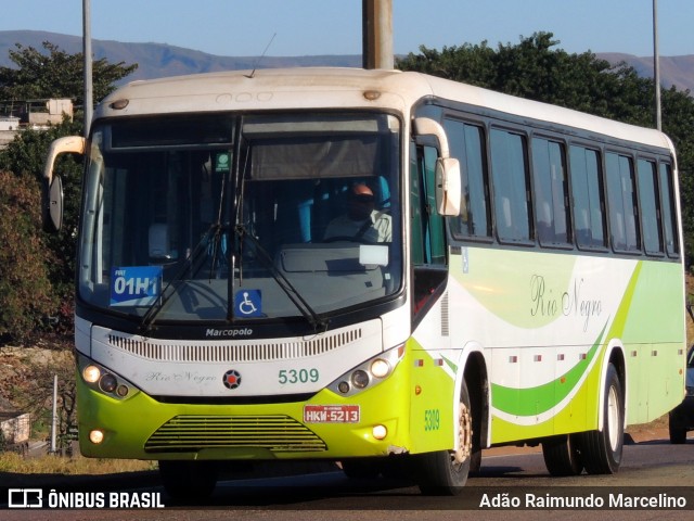 Rio Negro Fretamento e Turismo 5309 na cidade de Belo Horizonte, Minas Gerais, Brasil, por Adão Raimundo Marcelino. ID da foto: 9112078.