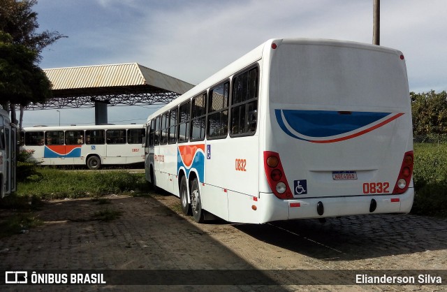 Reunidas Transportes Urbanos 0832 na cidade de Natal, Rio Grande do Norte, Brasil, por Elianderson Silva. ID da foto: 9110520.