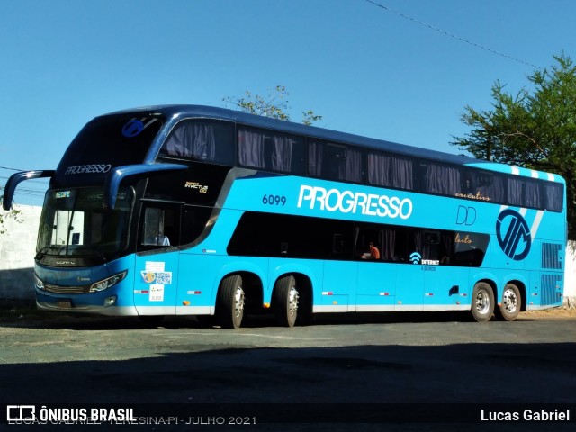 Auto Viação Progresso 6099 na cidade de Teresina, Piauí, Brasil, por Lucas Gabriel. ID da foto: 9111654.