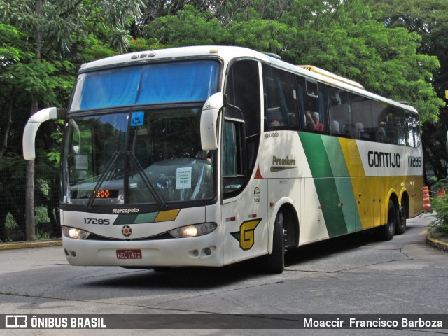 Empresa Gontijo de Transportes 17285 na cidade de São Paulo, São Paulo, Brasil, por Moaccir  Francisco Barboza. Número da foto: #9110347.