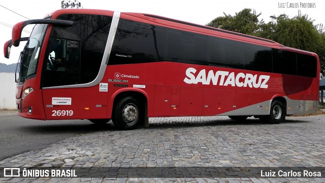 Viação Santa Cruz 26919 na cidade de Juiz de Fora, Minas Gerais, Brasil, por Luiz Carlos Rosa. ID da foto: 9111251.