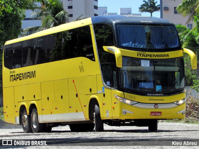 Viação Itapemirim 17023 na cidade de Fortaleza, Ceará, Brasil, por Kieu Abreu. ID da foto: 9114489.