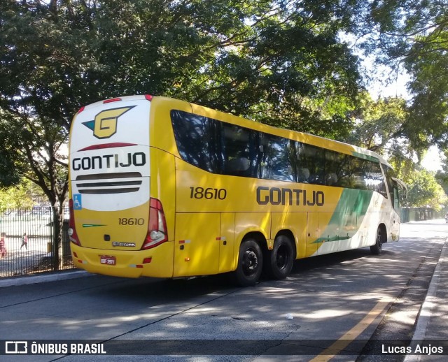 Empresa Gontijo de Transportes 18610 na cidade de São Paulo, São Paulo, Brasil, por Lucas Anjos. Número da foto: #9115193.