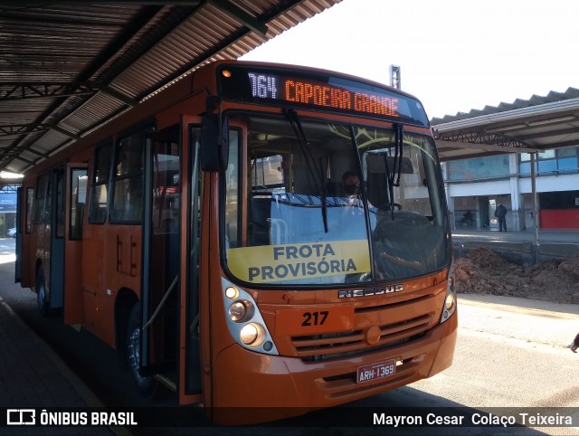 Francovig Transportes Coletivos 217 na cidade de Araucária, Paraná, Brasil, por Mayron Cesar  Colaço Teixeira. Número da foto: #9115365.