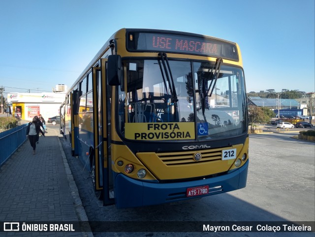 Francovig Transportes Coletivos 212 na cidade de Araucária, Paraná, Brasil, por Mayron Cesar  Colaço Teixeira. ID da foto: 9115397.