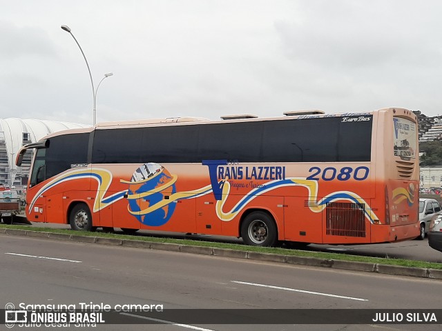 Trans Lazzeri Transportes 2080 na cidade de Porto Alegre, Rio Grande do Sul, Brasil, por JULIO SILVA. Número da foto: #9114916.
