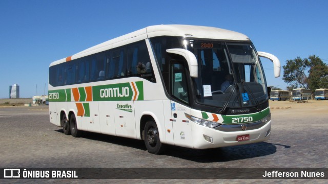 Empresa Gontijo de Transportes 21750 na cidade de Vitória da Conquista, Bahia, Brasil, por Jefferson Nunes. ID da foto: 9115221.