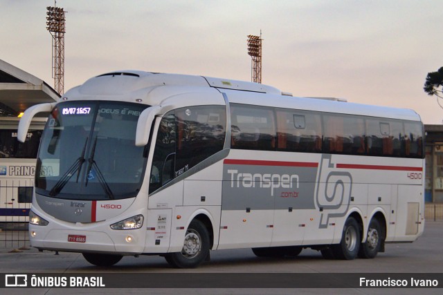 Transpen Transporte Coletivo e Encomendas 45010 na cidade de Curitiba, Paraná, Brasil, por Francisco Ivano. Número da foto: #9115095.