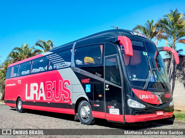 Lirabus 14097 na cidade de Campinas, São Paulo, Brasil, por Matheus Gabriel dos Santos. Número da foto: #9115544.