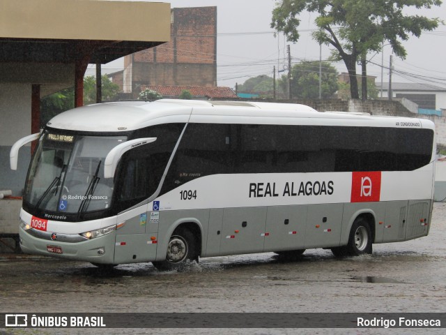 Real Alagoas de Viação 1094 na cidade de Maceió, Alagoas, Brasil, por Rodrigo Fonseca. ID da foto: 9114838.