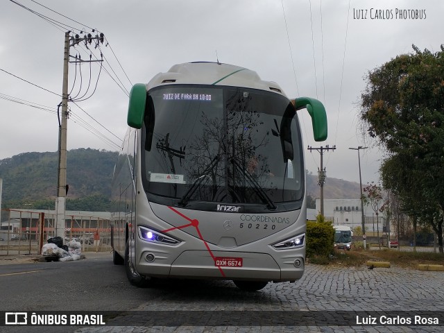 Companhia Coordenadas de Transportes 50220 na cidade de Juiz de Fora, Minas Gerais, Brasil, por Luiz Carlos Rosa. ID da foto: 9114081.