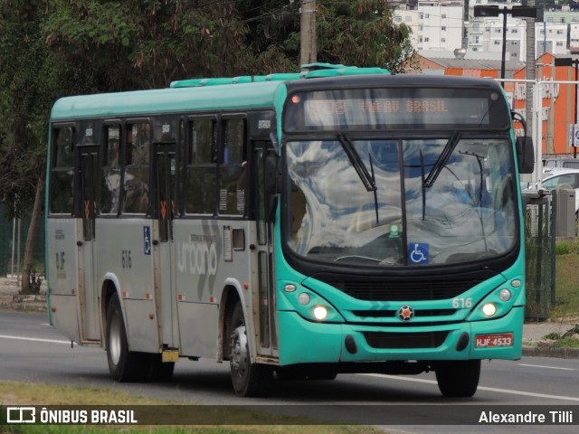 TUSMIL - Transporte Urbano São Miguel 616 na cidade de Juiz de Fora, Minas Gerais, Brasil, por Alexandre Tilli. Número da foto: #9115178.