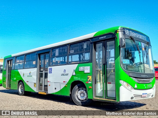 VB Transportes e Turismo 3186 na cidade de Campinas, São Paulo, Brasil, por Matheus Gabriel dos Santos. ID da foto: 9115247.