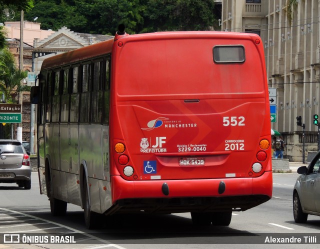 TUSMIL - Transporte Urbano São Miguel 552 na cidade de Juiz de Fora, Minas Gerais, Brasil, por Alexandre Tilli. ID da foto: 9115163.