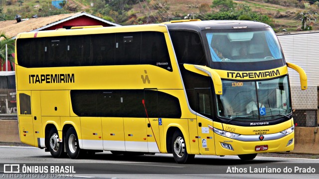 Viação Itapemirim 17001 na cidade de Aparecida, São Paulo, Brasil, por Athos Lauriano do Prado. ID da foto: 9114277.