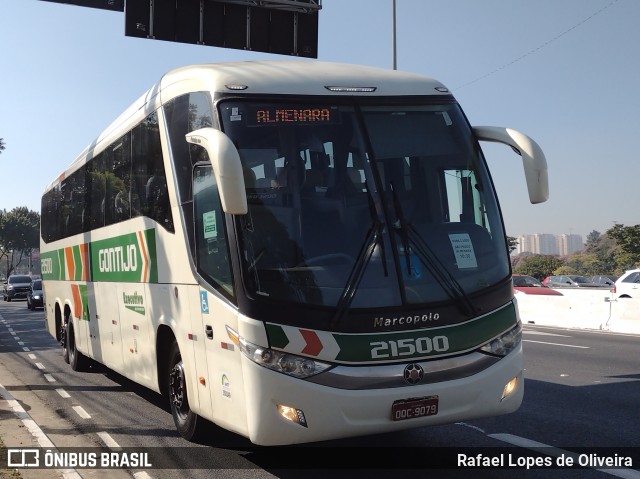 Empresa Gontijo de Transportes 21500 na cidade de São Paulo, São Paulo, Brasil, por Rafael Lopes de Oliveira. Número da foto: #9113685.