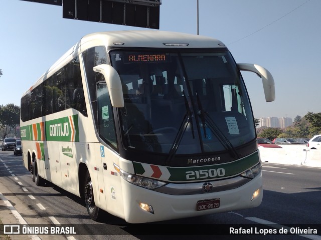 Empresa Gontijo de Transportes 21500 na cidade de São Paulo, São Paulo, Brasil, por Rafael Lopes de Oliveira. ID da foto: 9113685.