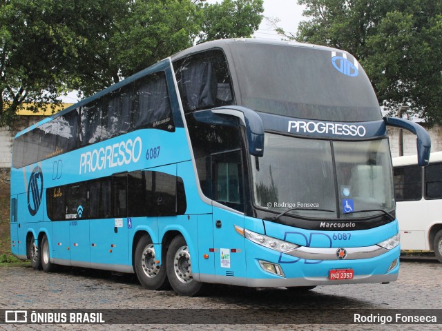 Auto Viação Progresso 6087 na cidade de Maceió, Alagoas, Brasil, por Rodrigo Fonseca. ID da foto: 9114847.