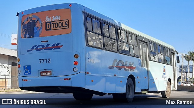 SOUL - Sociedade de Ônibus União Ltda. 7712 na cidade de Porto Alegre, Rio Grande do Sul, Brasil, por Max Ramos. ID da foto: 9112971.