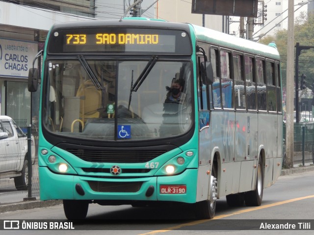 VSFL - Viação São Francisco 467 na cidade de Juiz de Fora, Minas Gerais, Brasil, por Alexandre Tilli. Número da foto: #9115033.