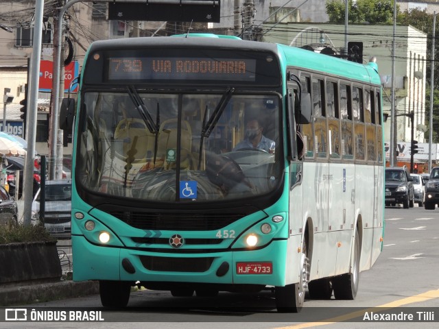 VSFL - Viação São Francisco 452 na cidade de Juiz de Fora, Minas Gerais, Brasil, por Alexandre Tilli. ID da foto: 9115018.